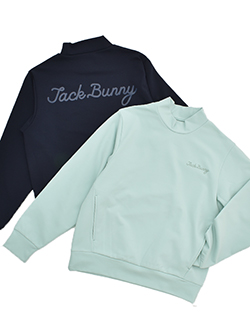 ジャックバニー　26年春夏新作　ダンボール長袖モックネック　263-6162128