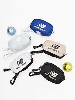 ニューバランスゴルフ　26年春夏新作　定番オックススタックドロゴPTボールホルダー(ユニセックス)　012-6984015