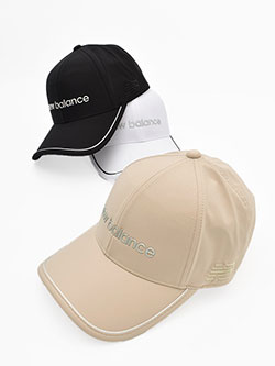 ニューバランスゴルフ　26年春夏新作　定番ロゴ高周波キャップ　012-6987501