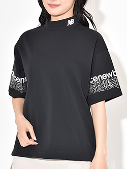 ニューバランスゴルフ　26年春夏新作　ダブルフェイス5分袖モックネック　012-6166509