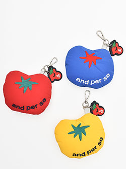 アンパスィ　26年春夏新作　トマト型ボールポーチ　AFS7246