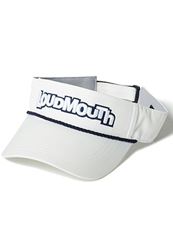 ラウドマウス　26年春夏新作　サンバイザー(ネイビー・ホワイト)　866901