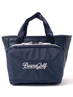 ビームスゴルフ　26年春夏新作　スクリプトロゴ ネイビー カートバッグ(保温・保冷)　81-61-0432-833