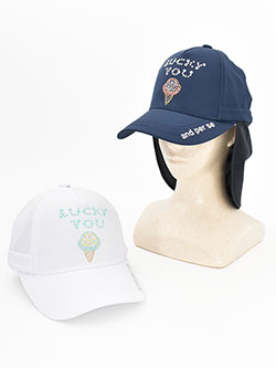 アンパスィ　26年春夏新作　サンシェード付きキャップ　AFS8416