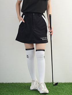 セシルマクビーグリーン　26年春夏新作　ポケットラインベーシックスカート　CGS26021SK