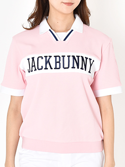 ジャックバニー　26年春夏新作　ワッフル半袖ポロシャツ　263-6160342