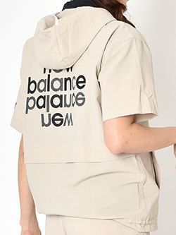 ニューバランスゴルフ　26年春夏新作　サッカーハーフジッップフーディー　012-6121502