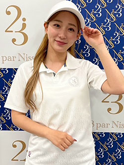 ニッサゴルフ　26年春夏新作　【レディース】くるみっきーコラボポロ(ジャガード組織)　23122561