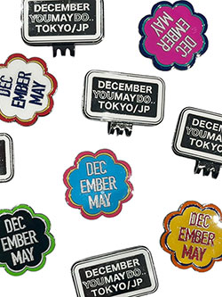 ディッセンバーメイ　26年春夏新作　花柄マグネットマーカー　3-999-9120