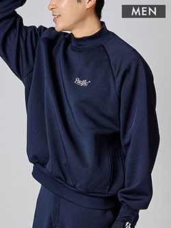 パシフィックゴルフクラブ　26年春夏新作　モックネックプルオ(メンズ)　PGC261CSL174MO