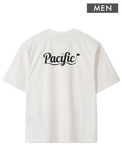 パシフィックゴルフクラブ　26年春夏新作　オーバーTシャツ(メンズ)　TS01BS-OS-PGC
