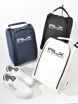 ラルフローレンゴルフ　26年秋冬新作　RLXロゴシューズバッグ　RLS023