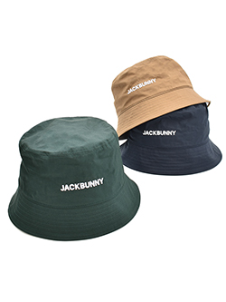ジャックバニー　26年秋冬新作　ロゴ刺繍バケットハット　262-6287905