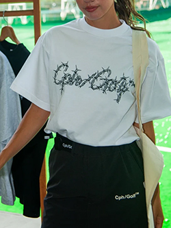 キャプテンズヘルムゴルフ　WIRED LOGO TEE AND TOTE　CHG26-SS-WT23