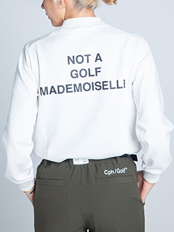 キャプテンズヘルムゴルフ　26年秋冬新作　MADEMOISELLEハーフモックネックカットソー　CHG26-AW-WT02